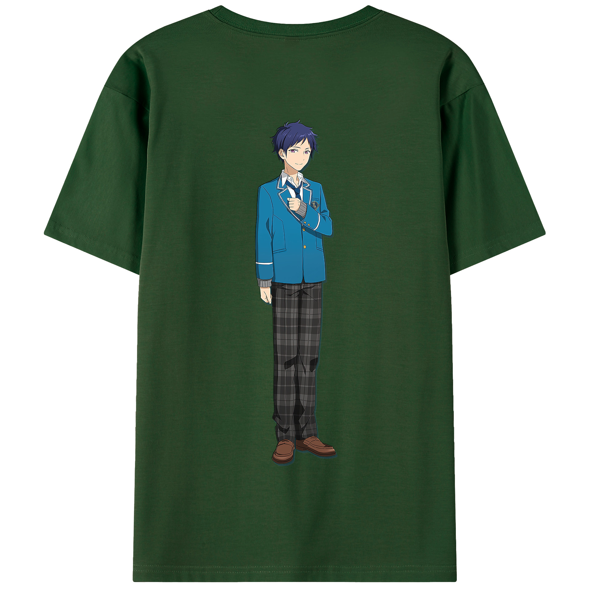 （画像用） あんさんぶるスターズ! Ensemble Stars 綿100％半袖Tシャツ（背面プリント）